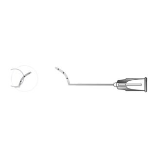 LASIK Irrigation Cannula – Double arm, 25G, 4 port
